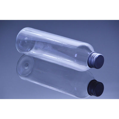 250ml Şeffaf PET Kişiselleştirilmiş Meyve Suyu Şişeleri