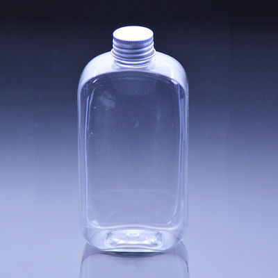 Kalınlaştırılmış Alüminyum Kapak 400ml 28mm Berrak Meyve Suyu Şişeleri