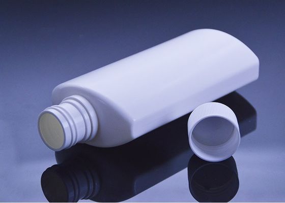 Sıcak Damgalama 250ml HDPE Gargara Beyaz Şişe