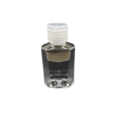 Şeffaf Sekizgen Şişe Kapasitesi 60ml Kapaklı Kapak